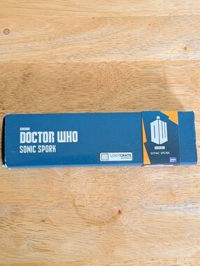 EUC Doctor Who Lootcrate Exclusive Sonic Spork